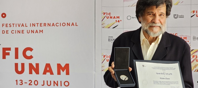 Víctor Erice recibe la Medalla Filmoteca UNAM